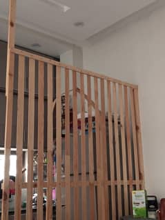wooden fence
