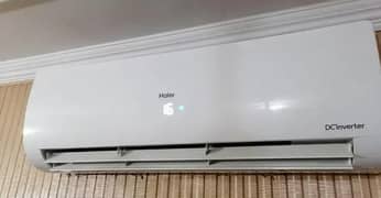 Haier AC DC Inverter 1.5 ton / new condition