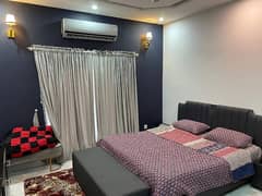 10 Marla Luxury Furnished Lower Portion For Rent in Bahria Town Lahore