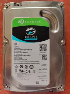 2TB Seagate Hard Disk
