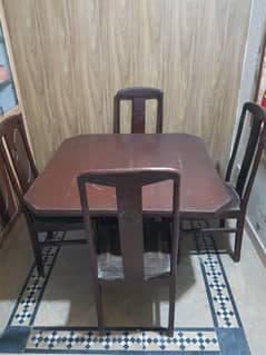 Used Wooden Dining Table - Affordable and sturdy