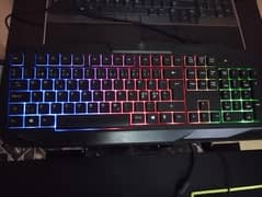 brand new keyboard.  with RGB lights.