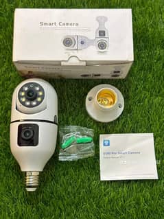dual lens bulb camera