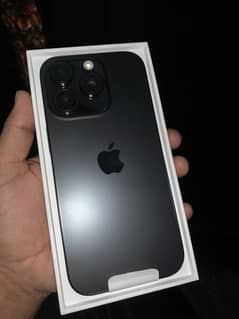 iPhone 16 pro 256 GB Black colour , iCloud