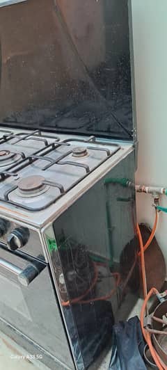 GAS oven with 5 stoves