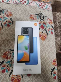 Redmi 10c for sale 4gb ram 64 GB storage in brand new condition.