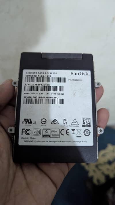 SSD 512GB sandisk - Computer Components - 1103533165