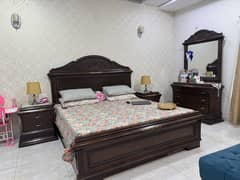Bed and dressing