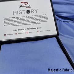 Men's suit  / unstitched suit  / new Majestic febric suit for sale