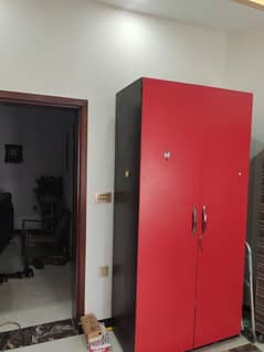 stylish Red wardrobes  Stylish red wardrobe with Drawers and storage