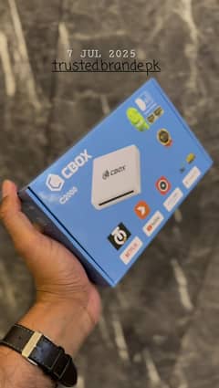 C Box 2000 Andriod Tv Box -Anrdriod 15 With Voice Remote| 8/128 Ramrom