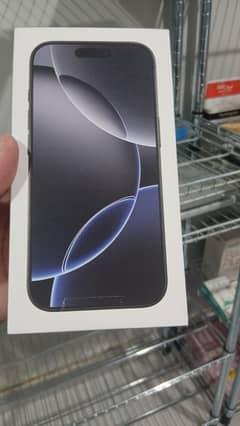 Apple iPhone 16 pro max 256GB Titanium Black JV