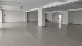 G-8 9,600 Sqft Ground Floor+Lower Ground Floor in New Building available FOR RENT