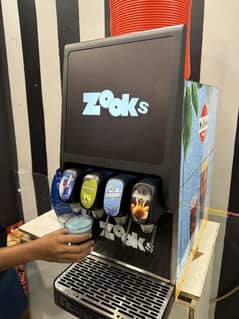 Soda Machine 4 Flavours Carbonated