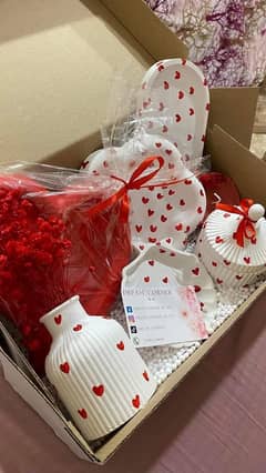 Red And White set