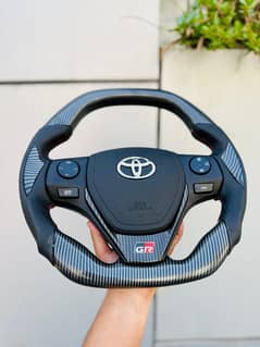 Toyota grande, Gli, Altis , Yaris  Carbon fibre sports steering wheel