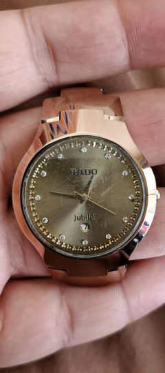 Rado date time Watch Everything isin worling cndition (0322-3276769)
