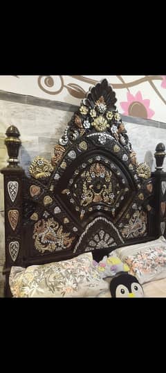 Chinioti king Bed set & Wardrobes