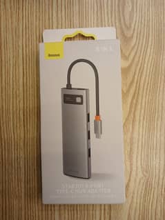Baseus 8-in-1 USB-C Hub | Box Packed | Brand New