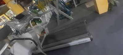 it's use treadmill + sound + cycle
