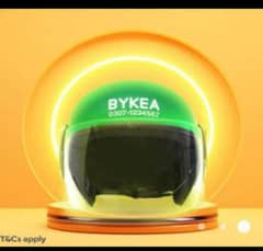 Bykea new helmet