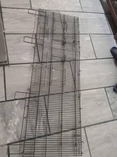 used birds cage 3fit by 1/2fit