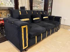 LV style 5 Seater Sofa Set - Personal Used