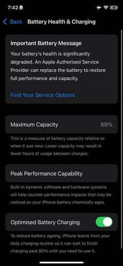 Iphone 11 pro 64 gb black colour waterpack