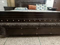 Double bed set for sale