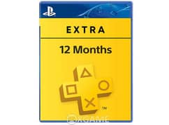 Psplus extra 12 months ps4