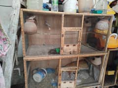 wooden n iron cages