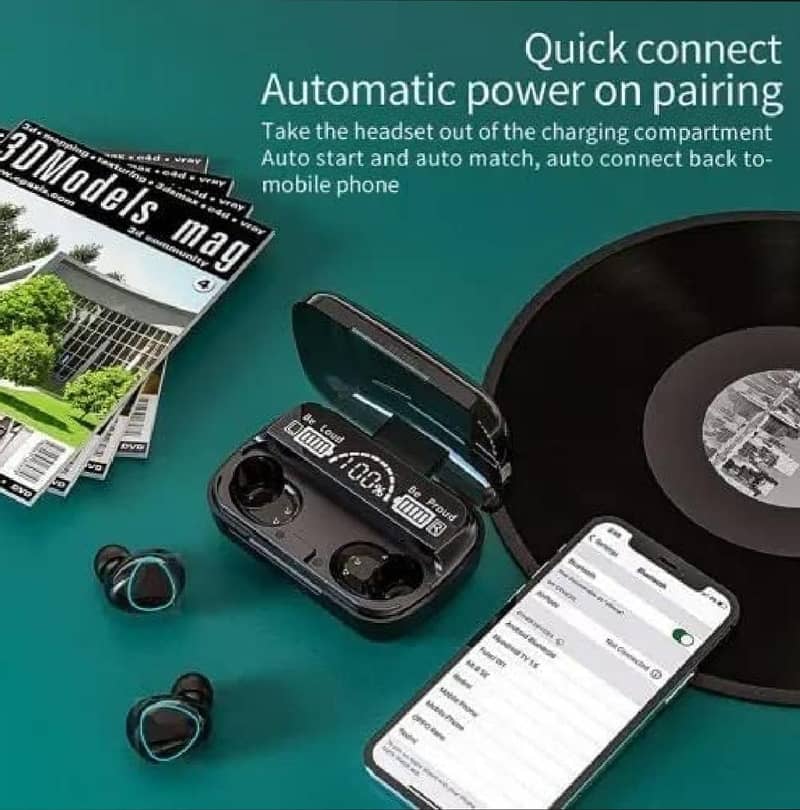 M10 Wireless Bluetooth Earbuds 6