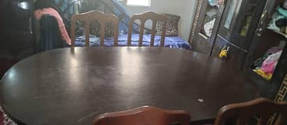 dining table with chairs