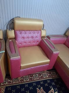 sofa set 3+1+1 and side mirror