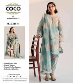 coco by zarashahjahan by Al nisa embroidery collection
