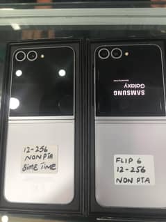 Samsung galaxy Z FLIP 6 Silver 256 gb Nonpta 2months sim time