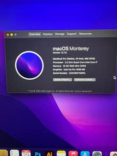 Mac book pro Mid 2015