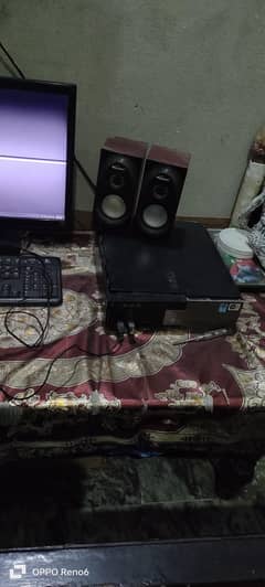 Computer CPU model  dell core 2 duo with 24 inch LED