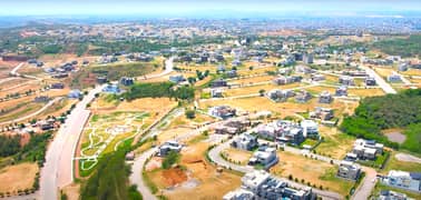1 Kanal Heighted & Non-Corner South Facing Plot No. 00 St. 01 For Sale on (Urgent Basis) on (Investor Rate) in Sector D Nearby Lake In DHA 03 Islamabad