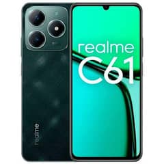 REALME C61 6 128  NO OPEN RPIYR 03131716828 03068107194