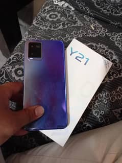 vivo y21 4gb 64gb official pta all ok with box
