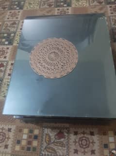 center table with mirror