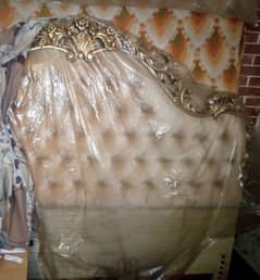 Victorian bed, bought but didn't use, kept unassembled with care,