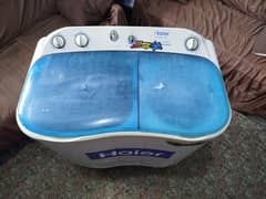 Haier washing machine semiautomatic twin tub capacity 8kg