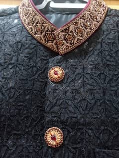 Sherwani with Pagri & Khussa – Complete Set for Sale