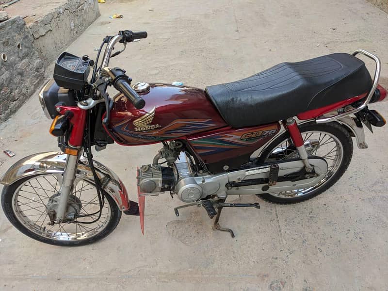 Honda CD 70 2020 Model  With Complete Documentation 0
