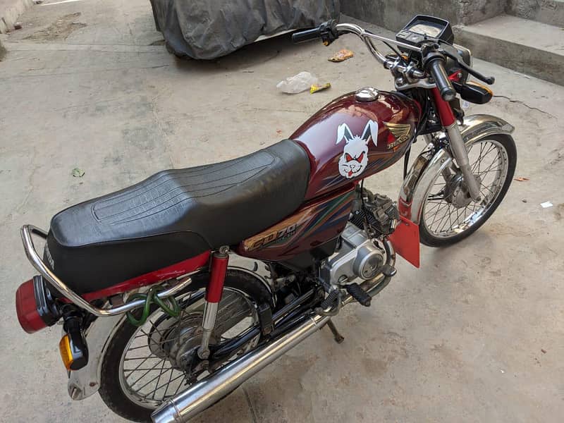 Honda CD 70 2020 Model  With Complete Documentation 1
