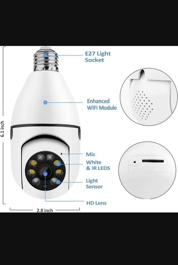 360 View Security Camera Wireless wifi camera 1