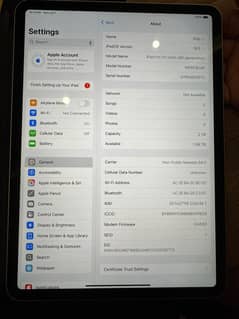 Apple ipad pro M2 chip 4th gen. Wifi+cellular 2TB