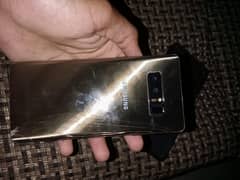 Samsung note 8 single sim pta  2 month available or 6 ram 64 storage